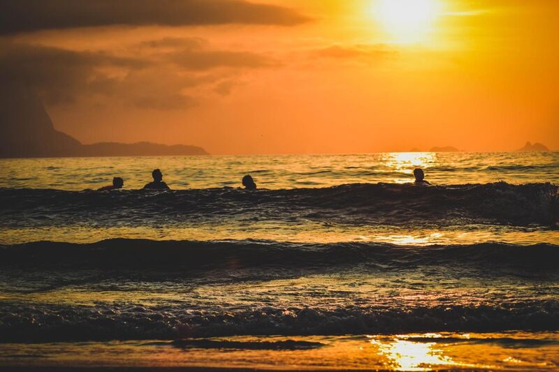Sunset no Recreio